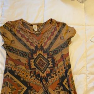 Long tunic style t shirt
